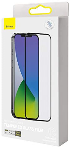 Baseus iPhone 12 Mini 0.3 mm Full-Screen Curved A-Blue Light T-Glass (