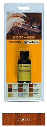 Veleca RITOCCOLEGNO -Ciliegio - ml 25 - SOLUZIONE LIQUIDA PER EFFETTUARE RITOCCHI DEL LEGNO