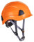 Height Endurance Scaffolding Climbing Steeplejack Work Safety Helmet Hard Hat With Chin Strap (Orange)