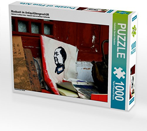 CALVENDO Puzzle Maobuch im Antiquitätengeschäft | 1000 Teile Lege-Größe 64 x 48 cm Foto-Puzzle für glückliche Stunden