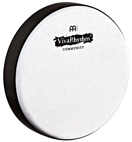 Meinl Percussion VivaRhythm Djembe Head - Kunststofffell für 9 Zoll Djemben - Durchmesser 22,86 cm - Vorgestimmt - Kunststoff, Weiß (VR-POH9-SH)