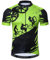 Weimostar MTB Trikot Herren Radtrikot Kurzarm Bike MTB Jersey Reißverschluss Mountain Road Bekleidung Fahrrad-Oberteile Atmungsaktiv Sommer Pro Team Sports Radtrikot für Herren Grün Größe L
