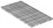 Industrie-Gitterrost | Maße: 500x1000x30 mm; MW 30/30 mm; 30/3 mm | S235JR (St37-2), im Vollbad feuerverzinkt