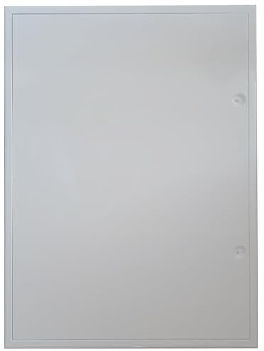 Trappe de visite Softline 600x800mm blancThe Whites Edition serrure batteuse à clé carrée