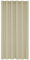 Deconovo Blickdichte mit Ösen Dekorationsstil Kinderzimmer Gardinen Türvorhänge Thermovorhang Kälteschutz Thermogardine Türtrenner Winddicht Wärmeisolierend, 290x200 cm(HöhexBreite), Beige, 1 Stück