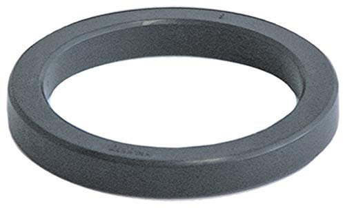 Universal Filterhalter-Dichtung für Kaffeemaschinen, Gaggia-kompatibel, Gummidichtung, Durchmesser außen 73 mm, innen 57 mm, Höhe 9 mm