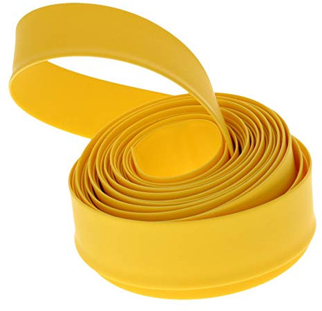 Othmro 1pc Heat Shrink Tubing, 15mm ID Shrink Tube Electric Insulation Tube, 2:1 Ratio Heat Shrink Sleeving Cable Protector—Yellow (Length: 5m)