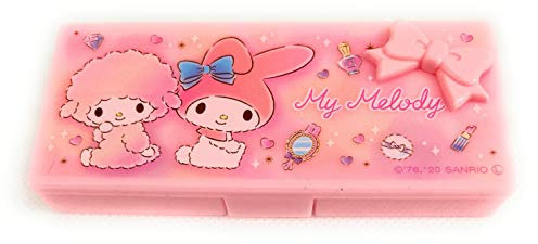 Sanrio My Melody Reise-Kosmetiktasche, 10,5 x 4,5 x 2,2 cm