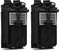 ZWEHKD Molle Funkgerätetasche Taktische Radiohalterung Tasche Radio Holster Tasche Militär Heavy Duty für Zwei-Wege-Walkie Talkies Outdoor Sports Verstellbare Aufbewahrung mit 2 Pack Patch