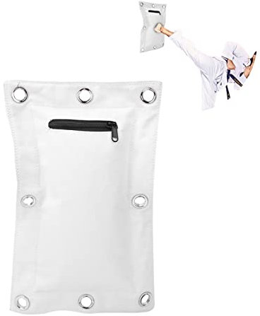 Wing Chun Kung Fu Leinwand Wand Tasche Wand Schlagpolster, Wand Boxsack, Wand Segeltuch Punsch mit Reißverschluss, Wand Trainings Boxschlag für Boxen Muay Thai Sanda (S)