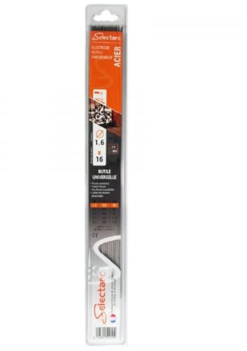 Baguettes soudure acier 3.2mm lot de 8 - longueur 350mm Selectarc