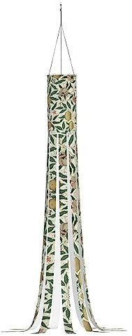 Halloween-Windsäcke mit Pflanzen und Früchten, hängende Dekorationen, für Vorgarten, Terrasse, Rasen, Garten, Party, Dekoration, 150 cm