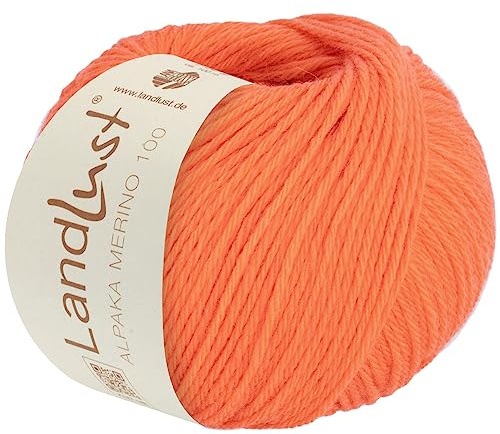 Lana Grossa LandLust Alpaka Merino 100 338 - Mandarin