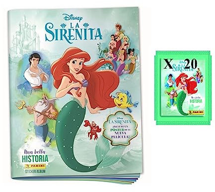 LA SIRENITA lote album para cromos 2023 vacio + 20 sobres