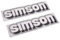 Aufkleber Schriftzug Tank passt Simson