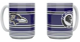 Baltimore Ravens NFL Tasse Becher Kaffeetasse Mug ** Established ** 450 ml