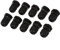 Yinchus 10 Pcs PG9 Black Waterproof Cable Gland Connectors