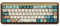 Akko Mechanische Gaming-Tastatur mit Walnussholzgehäuse, MU01 Joy of Life 65 % 68 Tasten RGB 2,4 G, kabellos/Bluetooth/Kabel, Hot-Swap-Tastatur mit PBT Dye-Sub Tasten für