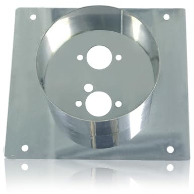 ALI2 Placa de montaje de acero inoxidable con placa de montaje compatible con Eberspacher Webasto, placa de fijación para calefacción estacionaria, 60 mm de profundidad