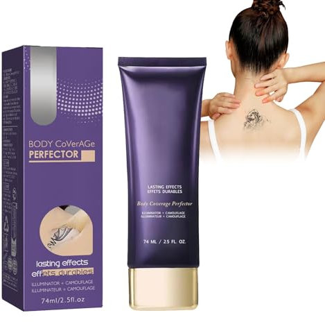 Tattoo Concealer, 74ml Narben Concealer Tattoo Abdecken Wasserfest Narben Cover Up, Wasserdichter Make Up Haut Narben Concealer Für Den Körper Narben, Abdeck Make Up Kosmetikprodukt
