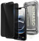 NIMASO Protector Pantalla Privacidad para iPhone 16e/13 Pro/13/14 6.1 Pulgadas, Instalación Instantánea Sin Polvo, Cristal Templado Antiespías Dureza 9H, Pack de 2