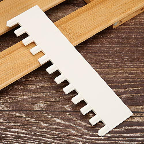 6,5 Mm Nadelschieber, Strickmaschine Nadelschieber für Silver Reed LK150 mit Universeller LK360 LK150 LK100 SK860, Perfekter Ersatz für Beschädigte oder Abgenutzte Zubehör, Weiß