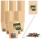 Gobelet carton kraft 220 ml – gobelets jetables pour café, thé, boissons chaudes ou froides – Tasses jetables écologiques, recyclables et résistantes – Usage professionnel ou maison (200 Gobelets)