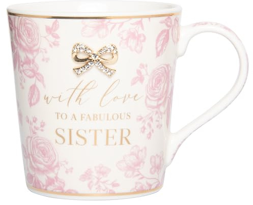 Lesser & Pavey Madelaine Sister Mug 350ml | Coffee, Tea & Hot Drinks, Fine China, Daily Use, Practical Drinkware, Gifts For Women & Men