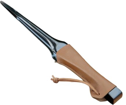 Oxtxuzdm 2 Ustensiles de barbecue professionnels en acier inoxydable avec poignée pour barbecue, rôtissage et fêtes en plein air Noir Pince de barbecue Poignée PU Ustensiles de cuisine Pinces de