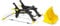 rolly toys 40 934 1 - Rolly Trac Lader 83 cm, Yellow