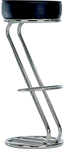 Format 4332163303411 – Bistrohocker ZETA H830 mm Chrom/Schwarz