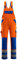Mascot Latzhose Barras, 1 Stück, L90cm/C62, orange/kornblau, 07169-860-1411-90C62