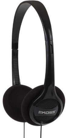 Koss KPH7 On-Ear Stereo Headphones (3.5 mm Jack) for iMac/Laptop/DJ/MP3 Players - White