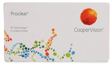 Proclear CooperVision Proclear SPHERE 8.6 -19.00 (6) Lentillas mensuales blandas, 6 unidades, curva base: 8,6 mm, diámetro: 14,2 mm, -12 dioptrías