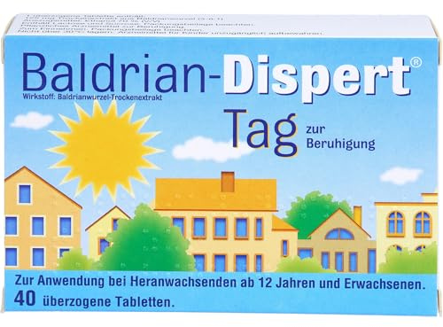 BALDRIAN DISPERT Tag überzogene Tabletten 40 St
