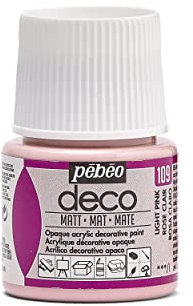 Pebeo Deco Mate, luz Rosa, 45 ml