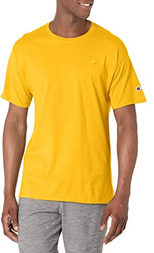 Champion Unisex-Erwachsene Klassisches, Everyday Tee für Männer, bequemes weiches Herren T-Shirt (Reg groß) Hemd, Team Gold, XL