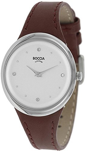 Boccia DamenArmbanduhr Analog Quarz Leder 3276-01