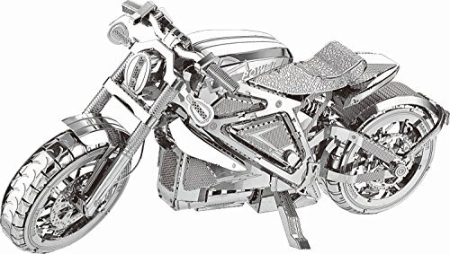 TRONICO 30314 Motorrad Nein 3D Metallbausatz, Metallic