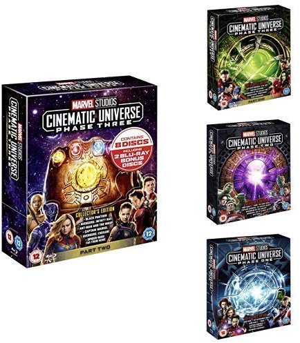 SKUURTFR Marvel Cinematic Universe Phase 1-3 Complete Collection [Blu-ray]