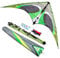 Prism Quantum Zweileine Lenkdrachen, Unisex-Erwachsene, Quantum 2.0, graphit