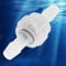 Fafeicy 5Pcs Kunststoff-Rückschlagventil, Durchscheinend Einwegventil, 3,8 mm/4,9 mm Innendurchmesser, 6,0 mm Der feinste Außendurchmesser, zur Wasseraufbereitung, Maschinenbau (6mm)