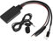 Akozon Adaptateur de câble Audio MP3 Voiture Bluetooth avec kit Microphone Fit pour W169 W221 W251 W245