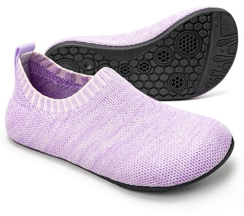 Sosenfer Kinder Hausschuhe Jungen mädchen Anti-Rutsch Sohle Kleinkinder Schuhe Baby Slipper Unisex-ZISE-22