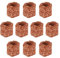iplusmile 10Pcs Festen Ring Keramik Wasser Anlage Festen Ring Schwerkraft Ring Decor Halter für Aquarium
