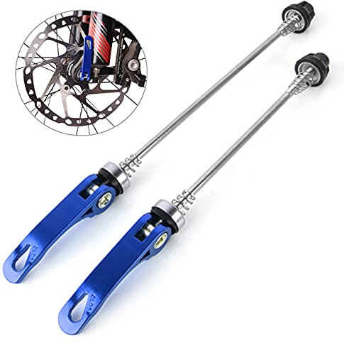 PLATT Fahrrad Schnellspanner,Vorne und Hinten Schnellspanner,Bicycle Quick Release MTB Schnellspanner für Rennrad/Mountainbike