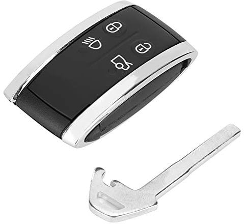 Car Key Fob Case Replacement for XF 2009-2012, Durable ABS Plastic 5 Button Cover