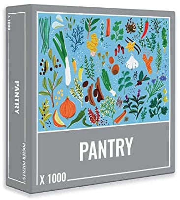 Cloudberries Pantry Puzzle - Premium, 1000 Piece Jigsaw Puzzle for Adults, Made in Europe. Great Kitchen Wall Decor or as a Gift for Cooks!