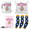 mundohuevo Mega Regalo Personalizado Divertido Amiga. Amiga vales un Huevo. Taza, cojin, libreta, boli y Trio de Calcetines