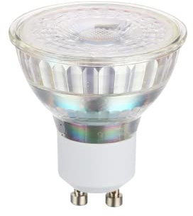 EGLO GU10 Lampe dimmbar, LED Spot, Reflektorlampe 5 Watt (entspricht 50 Watt), 345 Lumen, Leuchtmittel warmweiß, 3000 K, Glühbirne Ø 5 cm